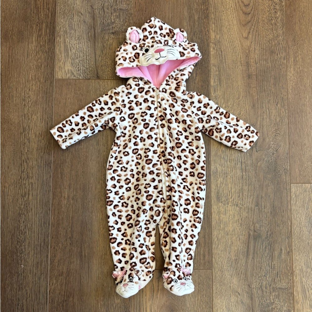 Baby Leopard Print One Piece